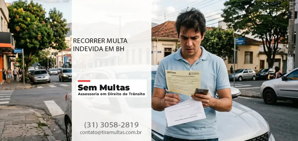 Recorrer Multa Indevida em BH